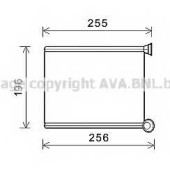 Радиатор отопления салона AVA QUALITY COOLING CN6281