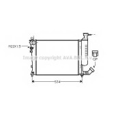 Радиатор охлаждения двигателя AVA QUALITY COOLING CNA2059