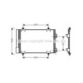 Конденсатор кондиционера AVA QUALITY COOLING CNA5231D