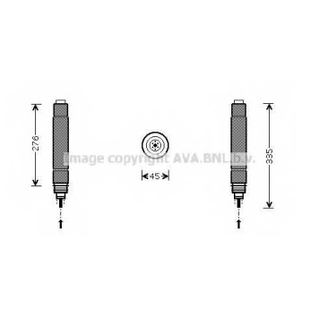 Осушитель кондиционера AVA QUALITY COOLING CND204