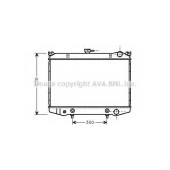 Радиатор охлаждения двигателя AVA QUALITY COOLING DN2076