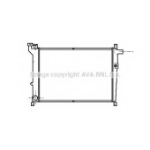 Радиатор охлаждения двигателя AVA QUALITY COOLING DN2098