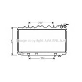 Радиатор охлаждения двигателя AVA QUALITY COOLING DN2135