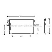 Конденсатор кондиционера AVA QUALITY COOLING DN5160