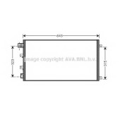 Конденсатор кондиционера AVA QUALITY COOLING DNA5281