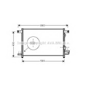 Конденсатор кондиционера AVA QUALITY COOLING DW5061D