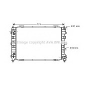 Радиатор охлаждения двигателя AVA QUALITY COOLING FD2345