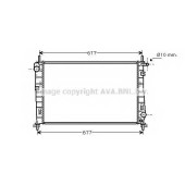 Радиатор охлаждения двигателя AVA QUALITY COOLING FDA2185