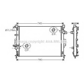 Радиатор охлаждения двигателя AVA QUALITY COOLING FDA2421