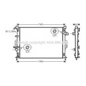 Радиатор охлаждения двигателя AVA QUALITY COOLING FDA2424