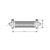 Интеркулер AVA QUALITY COOLING FDA4341