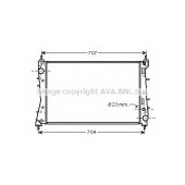 Радиатор охлаждения двигателя AVA QUALITY COOLING FT2359