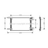 Конденсатор кондиционера AVA QUALITY COOLING FT5248