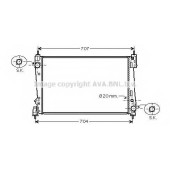 Радиатор охлаждения двигателя AVA QUALITY COOLING FTA2312