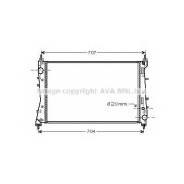 Радиатор охлаждения двигателя AVA QUALITY COOLING FTA2359