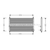 Конденсатор кондиционера AVA QUALITY COOLING HD5062