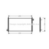 Конденсатор кондиционера AVA QUALITY COOLING HD5107