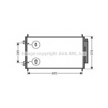 Конденсатор кондиционера AVA QUALITY COOLING HD5214D