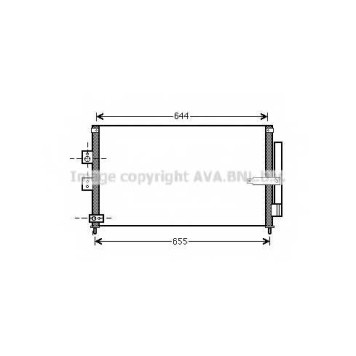 Конденсатор кондиционера AVA QUALITY COOLING HD5223D