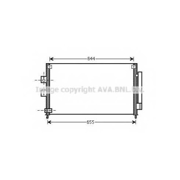 Конденсатор кондиционера AVA QUALITY COOLING HD5227D