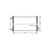 Конденсатор кондиционера AVA QUALITY COOLING HD5229