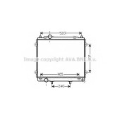 Радиатор охлаждения двигателя AVA QUALITY COOLING HY2163