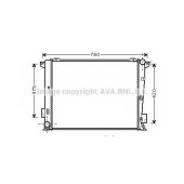 Радиатор охлаждения двигателя AVA QUALITY COOLING HY2191