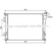 Радиатор охлаждения двигателя AVA QUALITY COOLING HY2304