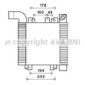 Интеркулер AVA QUALITY COOLING HY4359