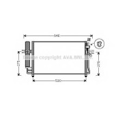 Конденсатор кондиционера AVA QUALITY COOLING HY5087D