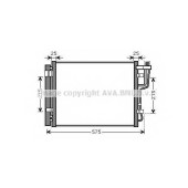 Конденсатор кондиционера AVA QUALITY COOLING HY5189D