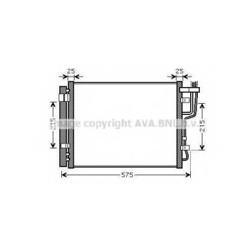 Конденсатор кондиционера AVA QUALITY COOLING HY5189D