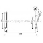 Конденсатор кондиционера AVA QUALITY COOLING HY5299D