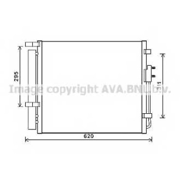 Конденсатор кондиционера AVA QUALITY COOLING HY5343D