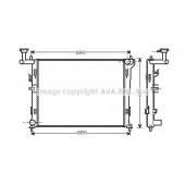 Радиатор охлаждения двигателя AVA QUALITY COOLING HYA2179