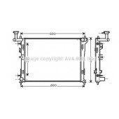Радиатор охлаждения двигателя AVA QUALITY COOLING HYA2180