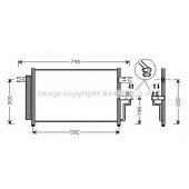 Конденсатор кондиционера AVA QUALITY COOLING HYA5082D