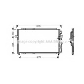 Конденсатор кондиционера AVA QUALITY COOLING KA5014