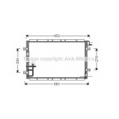 Конденсатор кондиционера AVA QUALITY COOLING KA5030