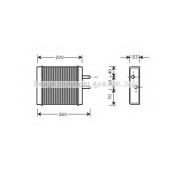 Радиатор отопления салона AVA QUALITY COOLING KA6009