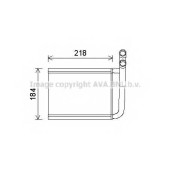 Радиатор отопления салона AVA QUALITY COOLING KA6166