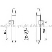 Осушитель кондиционера AVA QUALITY COOLING KAD165