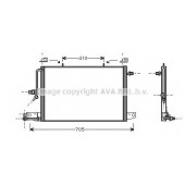 Конденсатор кондиционера AVA QUALITY COOLING AI5117