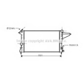 Радиатор охлаждения двигателя AVA QUALITY COOLING OLA2161