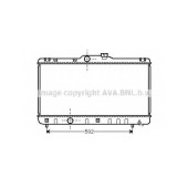 Радиатор охлаждения двигателя AVA QUALITY COOLING TOA2147