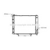 Радиатор охлаждения двигателя AVA QUALITY COOLING MS2178