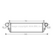 Интеркулер AVA QUALITY COOLING MS4379