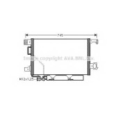 Конденсатор кондиционера AVA QUALITY COOLING MS5360D