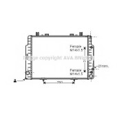 Радиатор охлаждения двигателя AVA QUALITY COOLING MSA2131