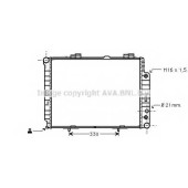 Радиатор охлаждения двигателя AVA QUALITY COOLING MSA2283